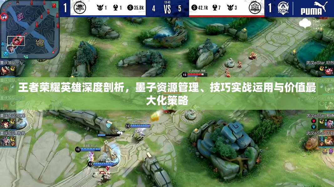 王者荣耀英雄深度剖析，墨子资源管理、技巧实战运用与价值最大化策略
