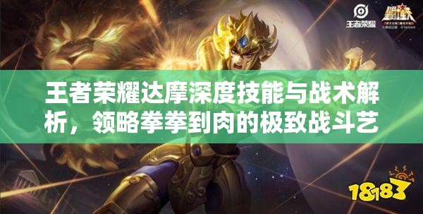 王者荣耀达摩深度技能与战术解析，领略拳拳到肉的极致战斗艺术