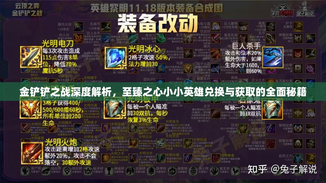 金铲铲之战深度解析，至臻之心小小英雄兑换与获取的全面秘籍