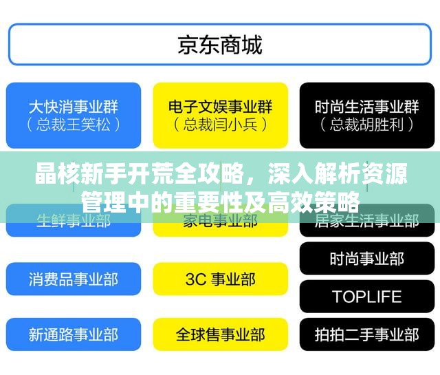 晶核新手开荒全攻略，深入解析资源管理中的重要性及高效策略