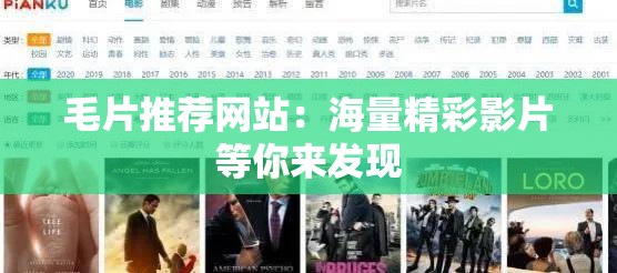 毛片推荐网站：海量精彩影片等你来发现