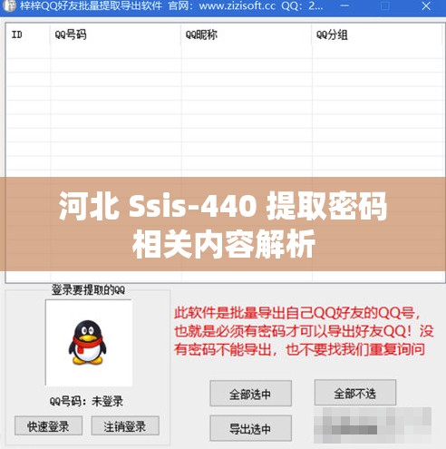 河北 Ssis-440 提取密码相关内容解析