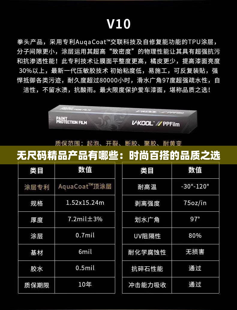 无尺码精品产品有哪些：时尚百搭的品质之选