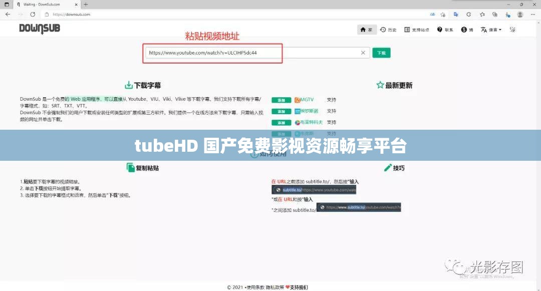 tubeHD 国产免费影视资源畅享平台