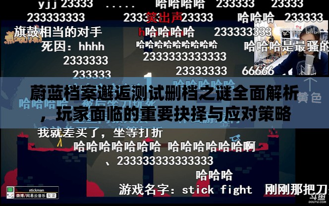 蔚蓝档案邂逅测试删档之谜全面解析，玩家面临的重要抉择与应对策略