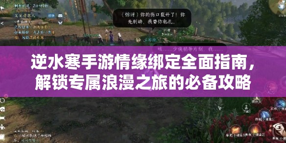 逆水寒手游情缘绑定全面指南，解锁专属浪漫之旅的必备攻略