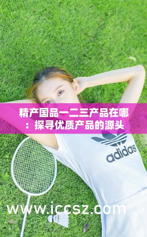 精产国品一二三产品在哪：探寻优质产品的源头