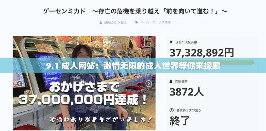 9.1 成人网站：激情无限的成人世界等你来探索