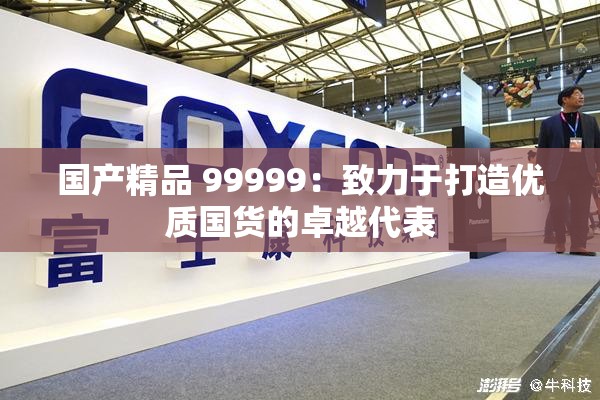 国产精品 99999：致力于打造优质国货的卓越代表