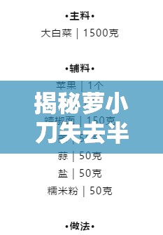 揭秘萝小刀失去半片叶子的方位，桃源深处萝卜谜语答案在资源管理策略中的关键作用