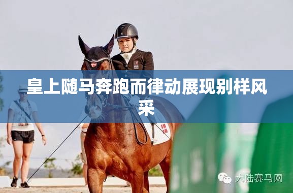 皇上随马奔跑而律动展现别样风采