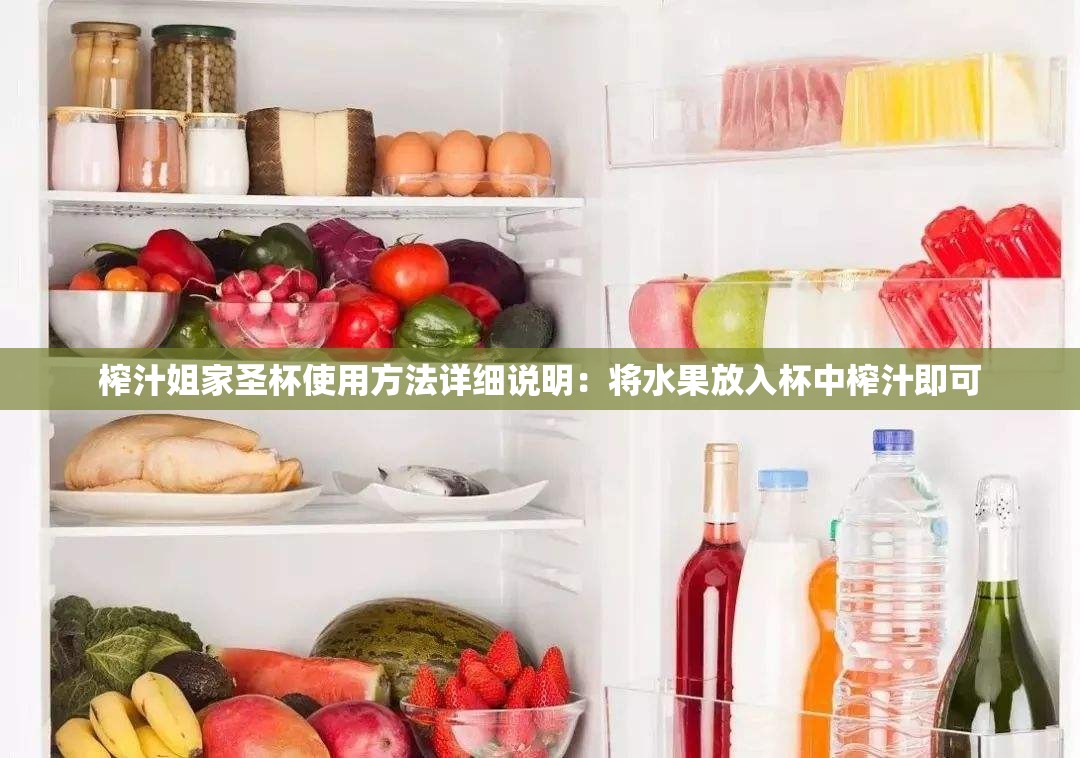 榨汁姐家圣杯使用方法详细说明：将水果放入杯中榨汁即可