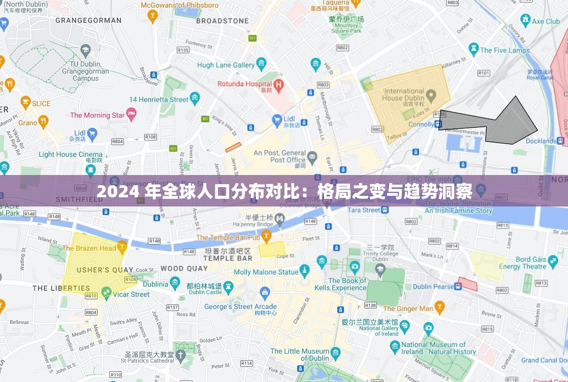 2024 年全球人口分布对比：格局之变与趋势洞察
