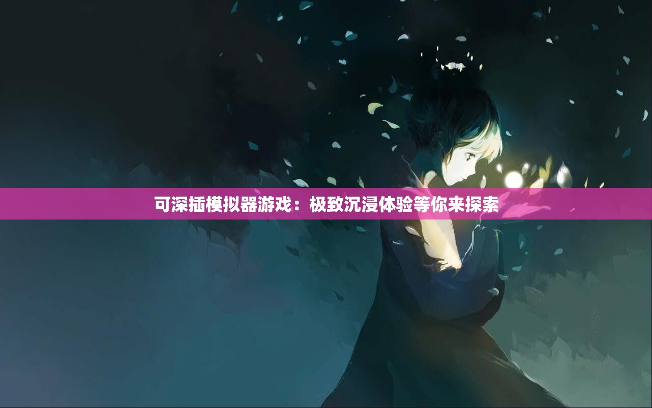 可深插模拟器游戏：极致沉浸体验等你来探索