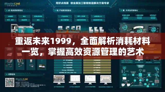 重返未来1999，全面解析消耗材料一览，掌握高效资源管理的艺术