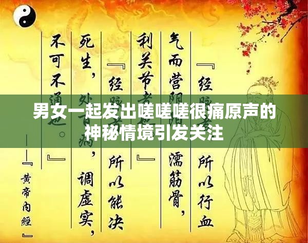 男女一起发出嗟嗟嗟很痛原声的神秘情境引发关注