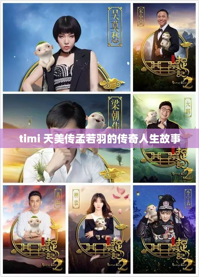 timi 天美传孟若羽的传奇人生故事