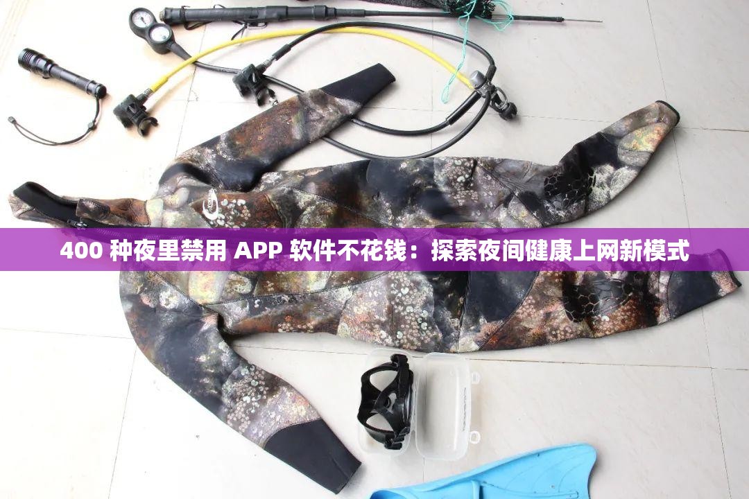 400 种夜里禁用 APP 软件不花钱：探索夜间健康上网新模式