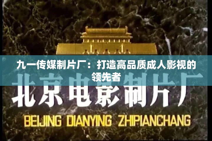 九一传媒制片厂：打造高品质成人影视的领先者