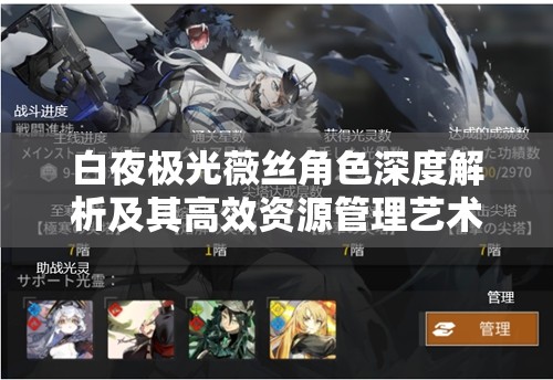 白夜极光薇丝角色深度解析及其高效资源管理艺术探讨