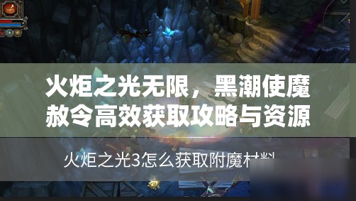 火炬之光无限，黑潮使魔赦令高效获取攻略与资源管理优化策略