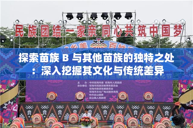 探索苗族 B 与其他苗族的独特之处：深入挖掘其文化与传统差异