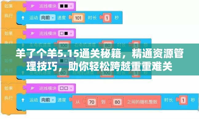羊了个羊5.15通关秘籍，精通资源管理技巧，助你轻松跨越重重难关