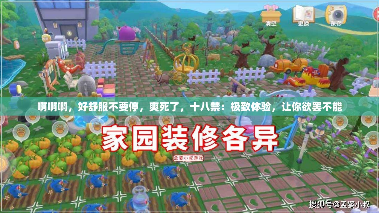 啊啊啊，好舒服不要停，爽死了，十八禁：极致体验，让你欲罢不能