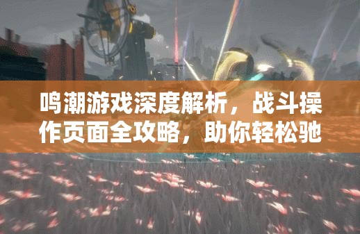鸣潮游戏深度解析，战斗操作页面全攻略，助你轻松驰骋战场，掌握制胜先机