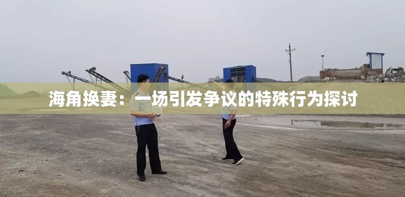 海角换妻：一场引发争议的特殊行为探讨