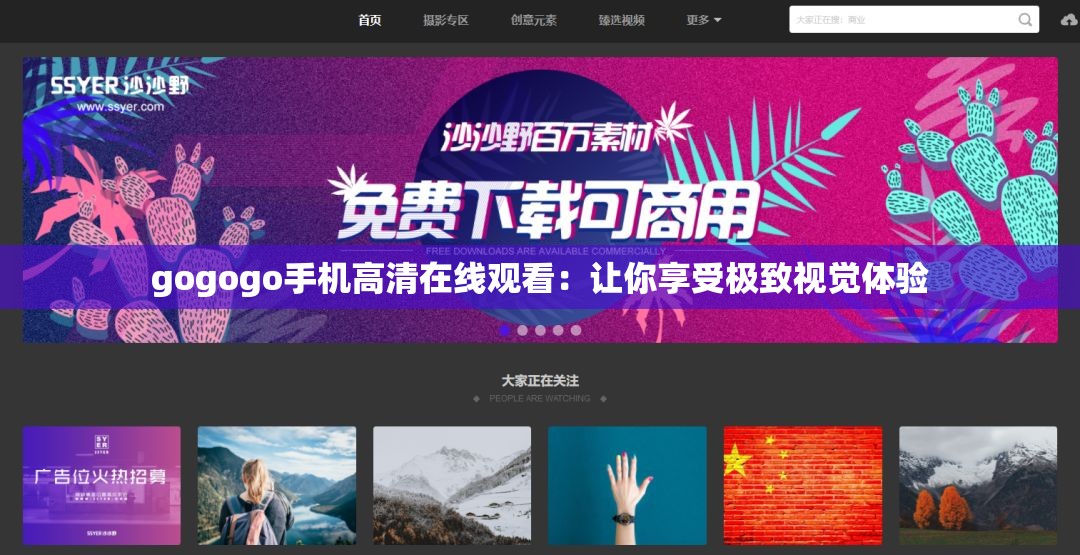 gogogo手机高清在线观看：让你享受极致视觉体验