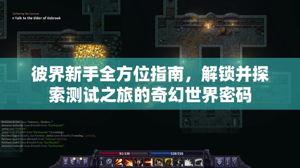 彼界新手全方位指南，解锁并探索测试之旅的奇幻世界密码