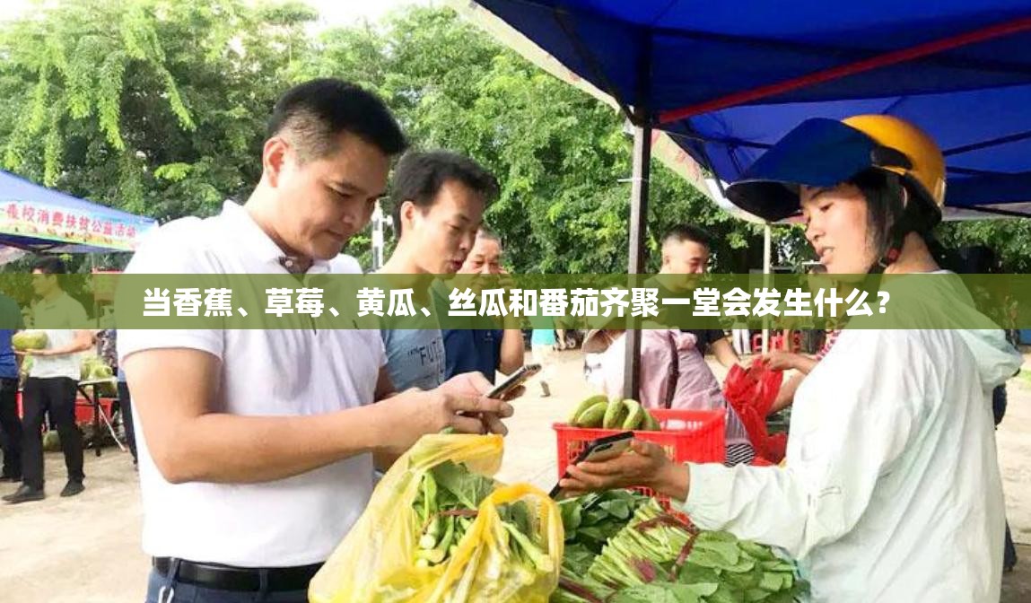 当香蕉、草莓、黄瓜、丝瓜和番茄齐聚一堂会发生什么？