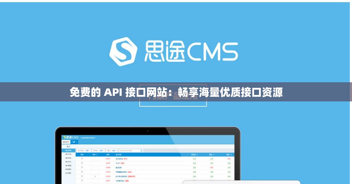 免费的 API 接口网站：畅享海量优质接口资源