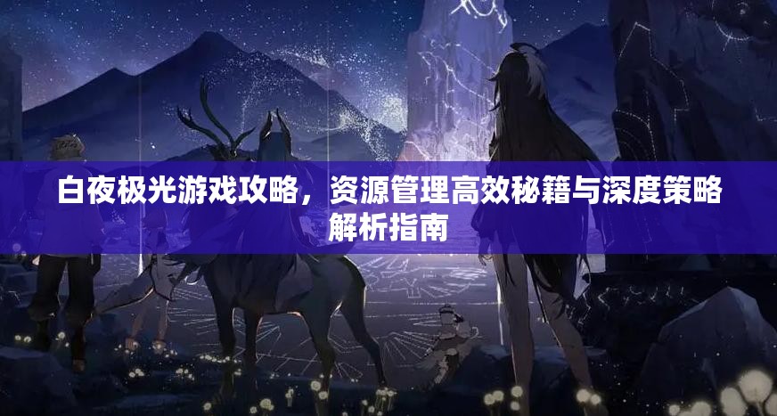 白夜极光游戏攻略，资源管理高效秘籍与深度策略解析指南