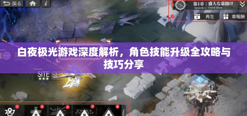 白夜极光游戏深度解析，角色技能升级全攻略与技巧分享