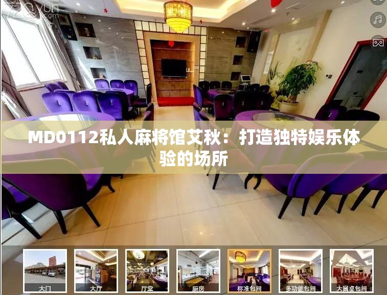 MD0112私人麻将馆艾秋：打造独特娱乐体验的场所
