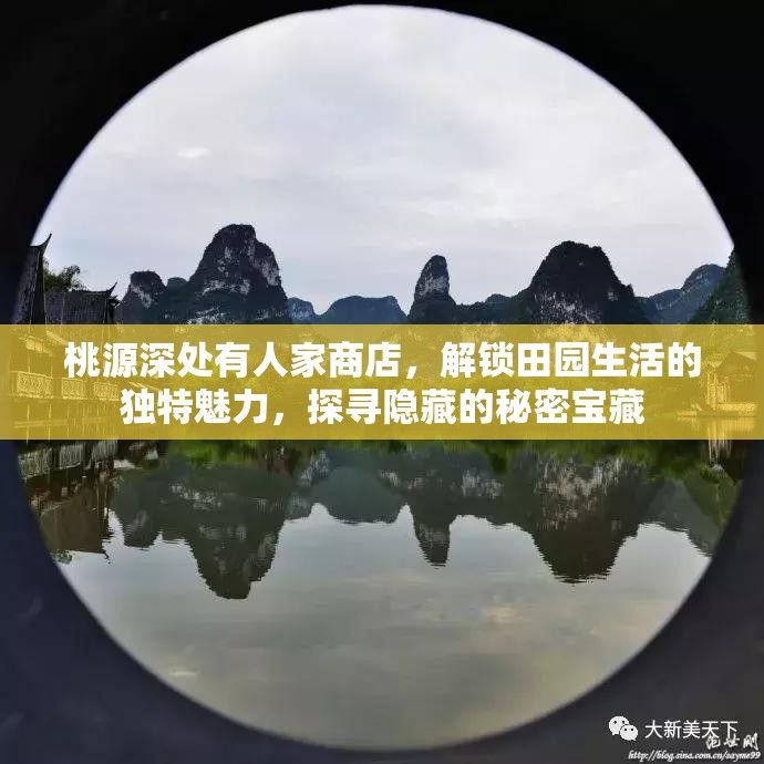 桃源深处有人家商店，解锁田园生活的独特魅力，探寻隐藏的秘密宝藏