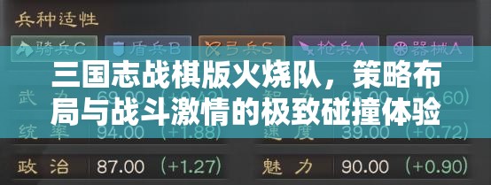 三国志战棋版火烧队，策略布局与战斗激情的极致碰撞体验