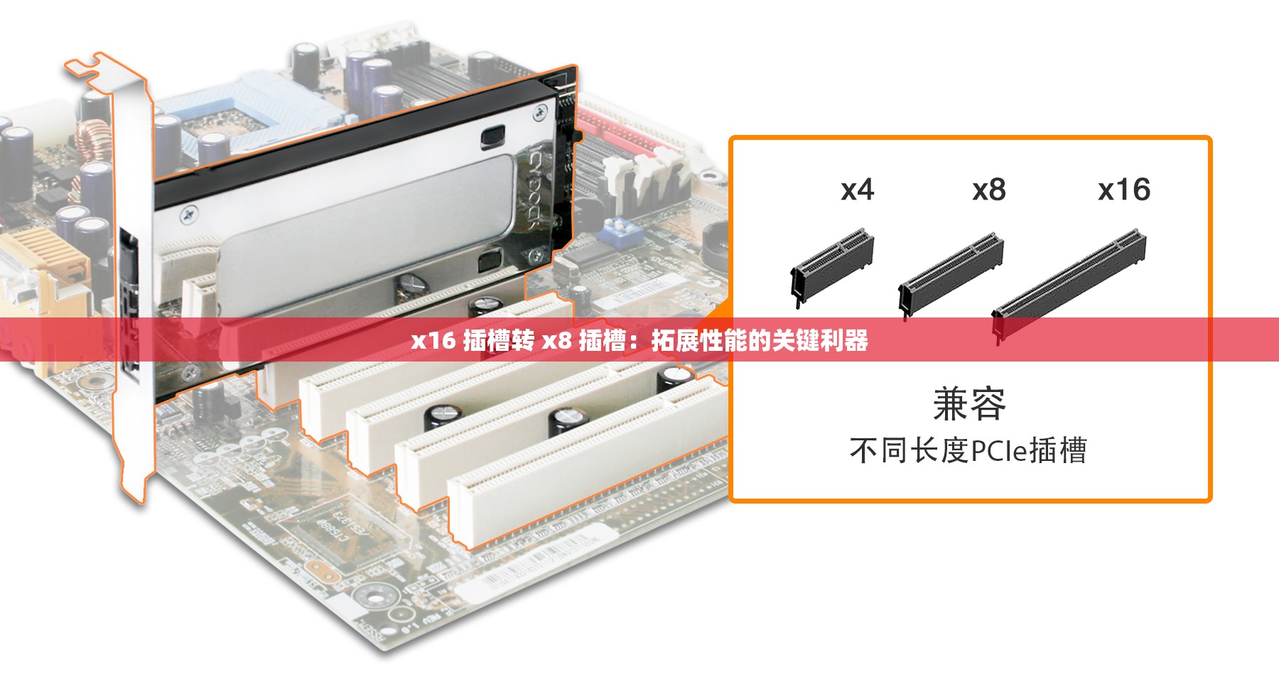 x16 插槽转 x8 插槽：拓展性能的关键利器