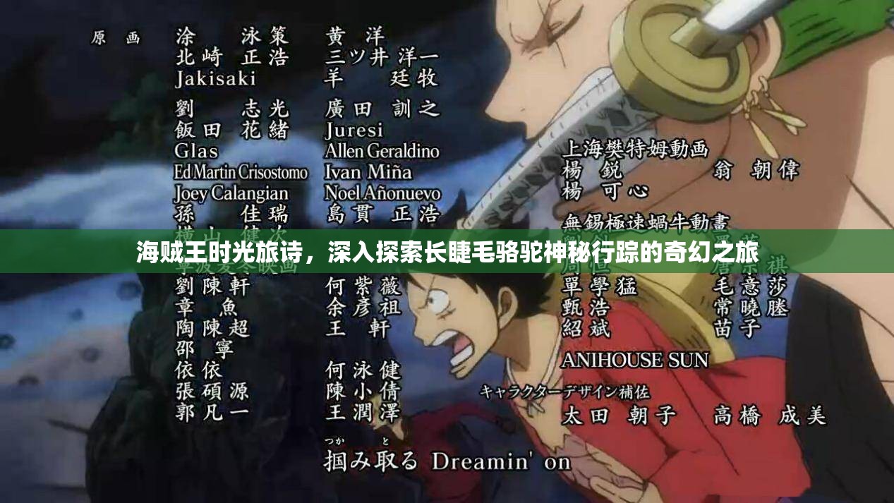 海贼王时光旅诗，深入探索长睫毛骆驼神秘行踪的奇幻之旅