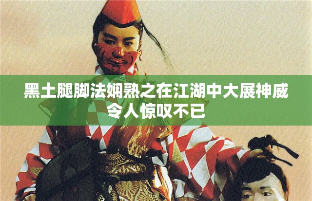 黑土腿脚法娴熟之在江湖中大展神威令人惊叹不已