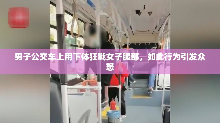 男子公交车上用下体狂戳女子腿部，如此行为引发众怒
