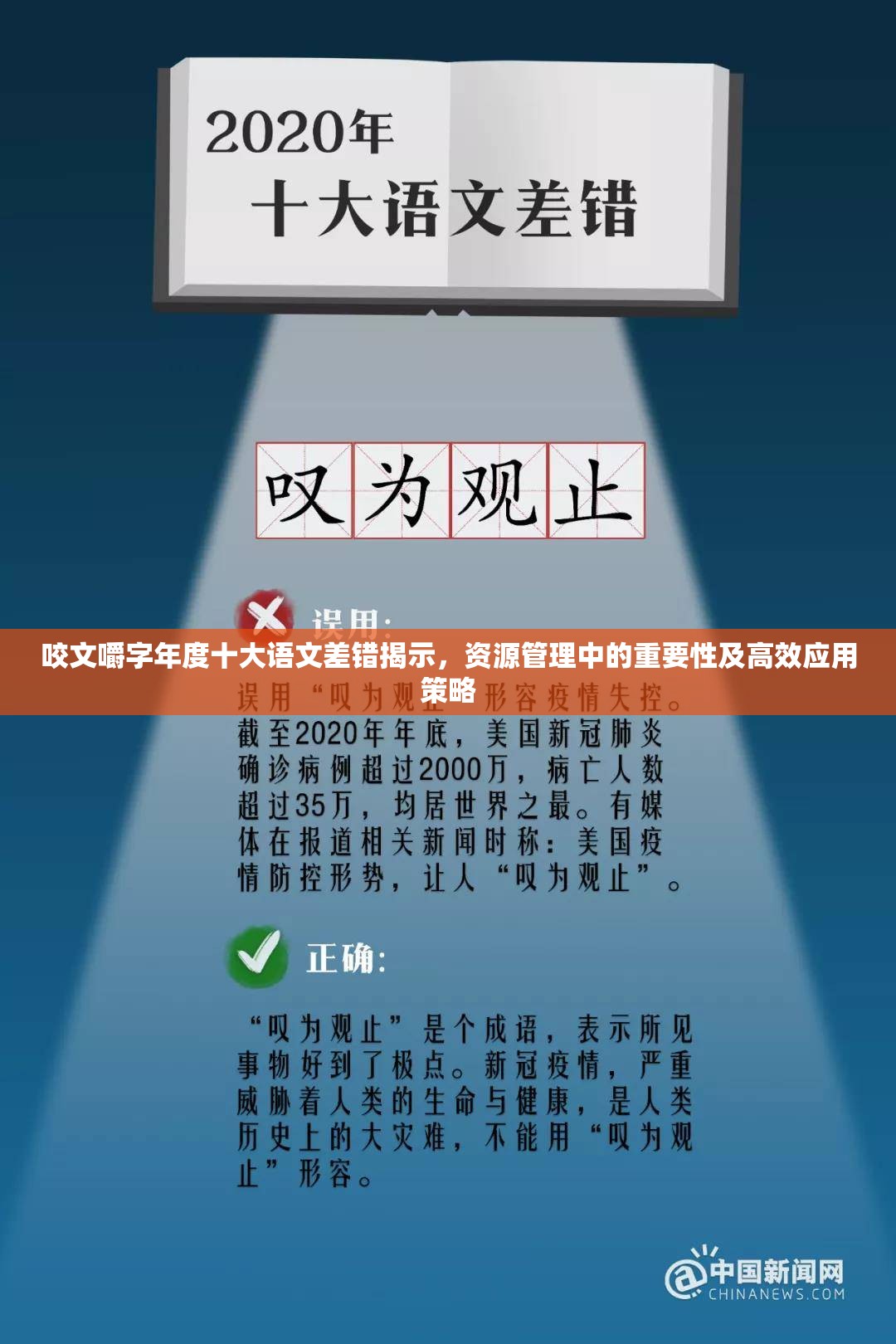咬文嚼字年度十大语文差错揭示，资源管理中的重要性及高效应用策略