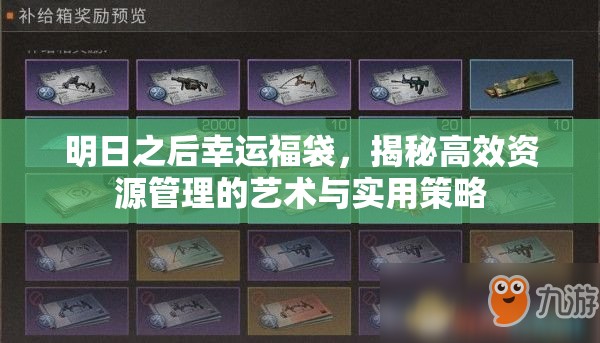 明日之后幸运福袋，揭秘高效资源管理的艺术与实用策略