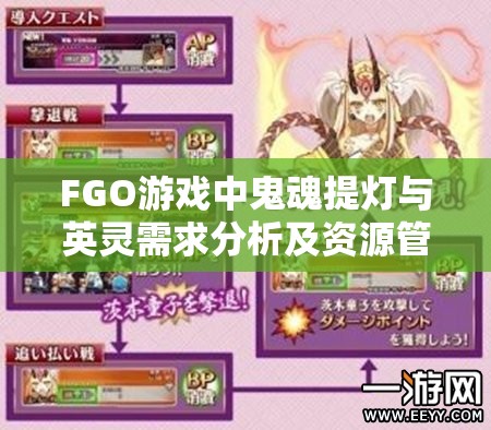 FGO游戏中鬼魂提灯与英灵需求分析及资源管理高效利用策略以最大化其价值