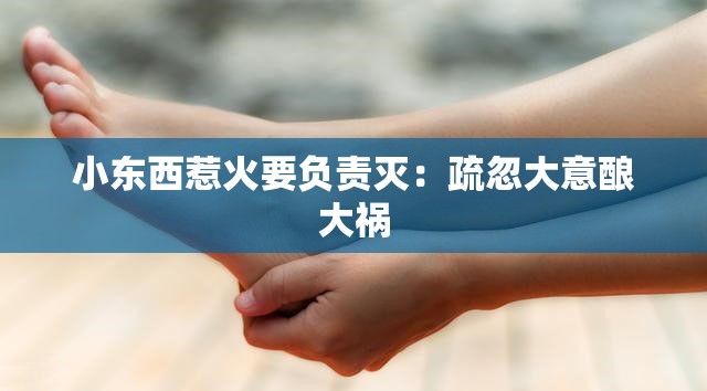 小东西惹火要负责灭：疏忽大意酿大祸