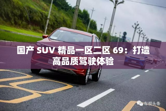 国产 SUV 精品一区二区 69：打造高品质驾驶体验