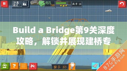 Build a Bridge第9关深度攻略，解锁并展现建桥专家智慧之门的绝妙技巧