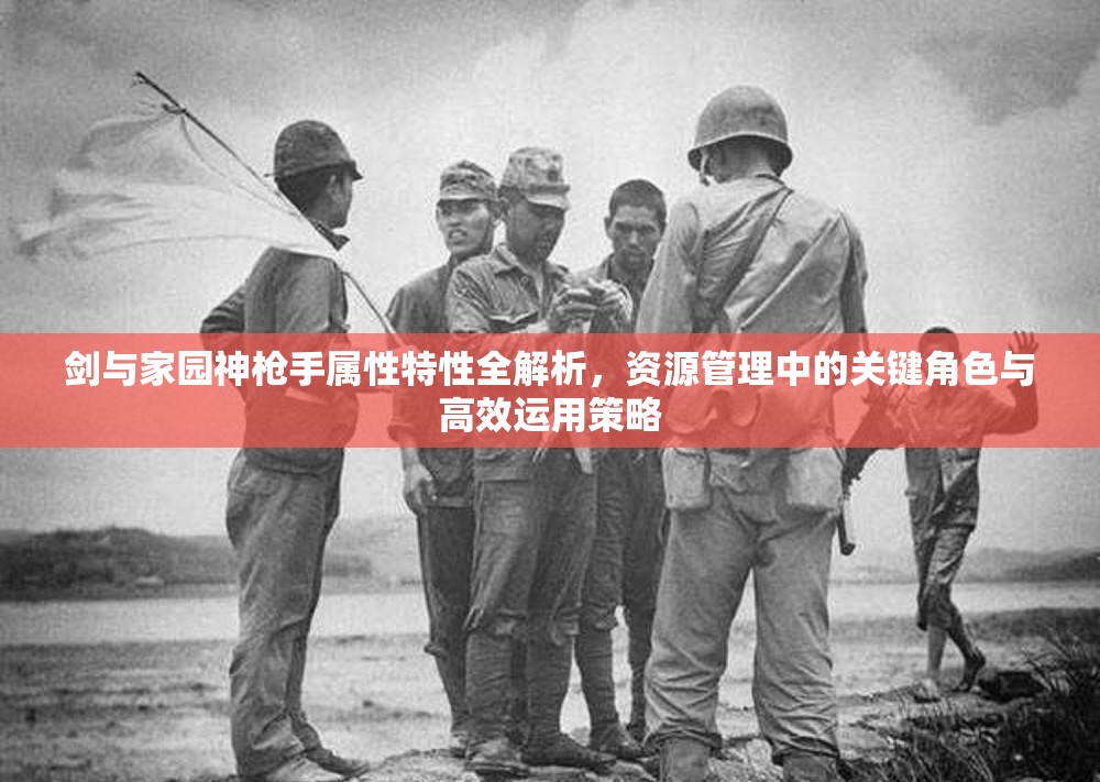 剑与家园神枪手属性特性全解析，资源管理中的关键角色与高效运用策略